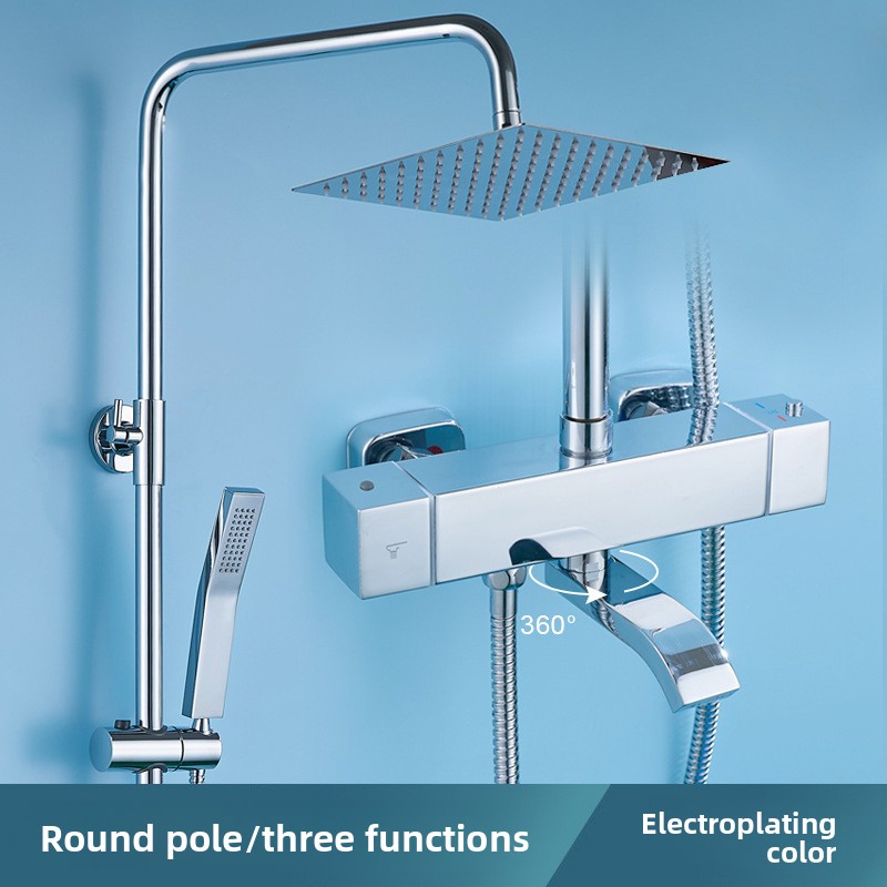 Home One Bathroom - Set Doccia Termostatico in Acciaio Inox