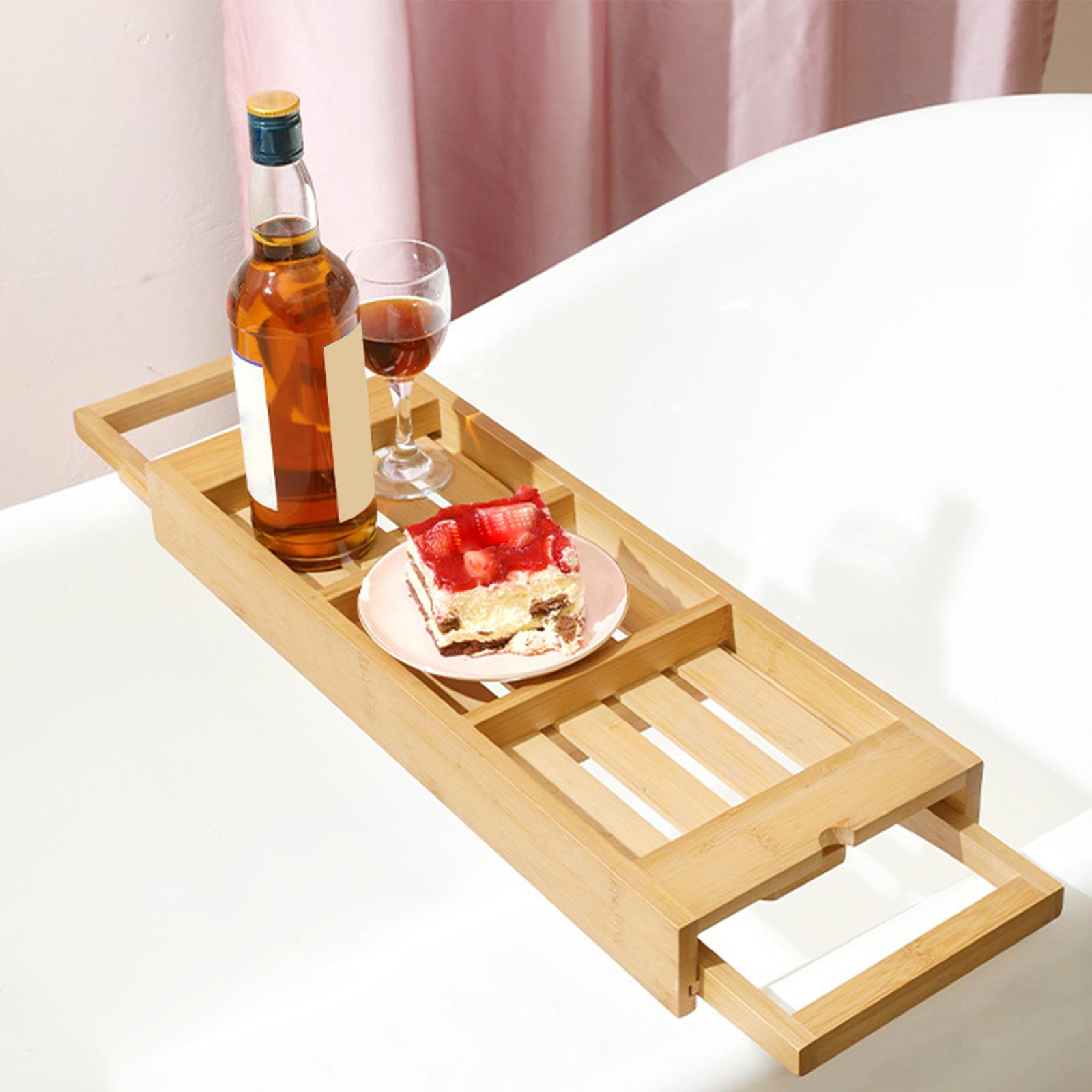 Bath Caddy Tray - Vasca da bagno Rack Bridge Storage