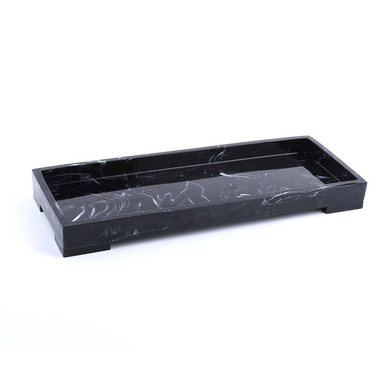Zara Home Bathroom Tray - Vanity Vassoio Nero Bagno Vanità Controsoffitti