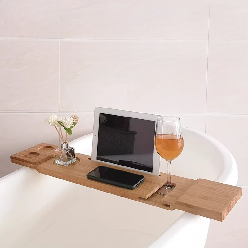 Bath Caddy Tray - Portaoggetti per vasca da bagno in