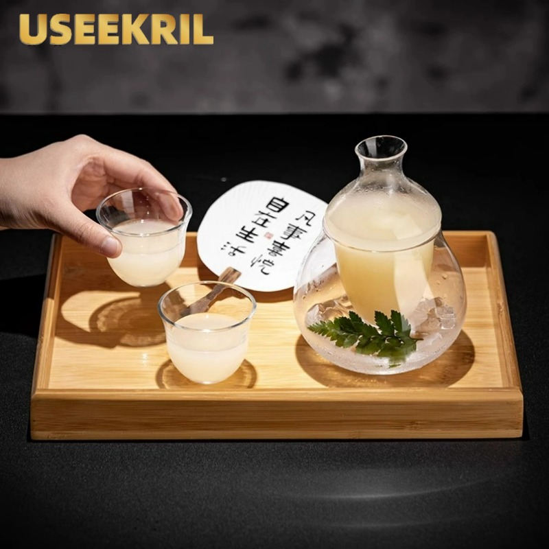 Yamazaki Home Bathroom Storage - Pentola per vino ghiacciato giapponese, set