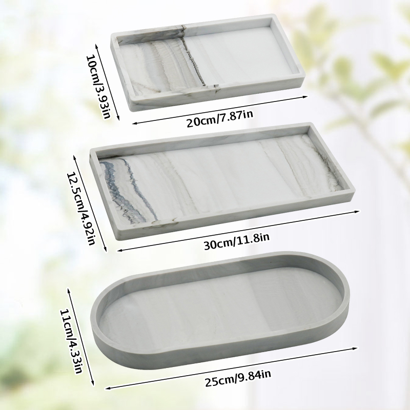 Zara Home Bathroom Tray - Vassoio da appoggio per bagno in