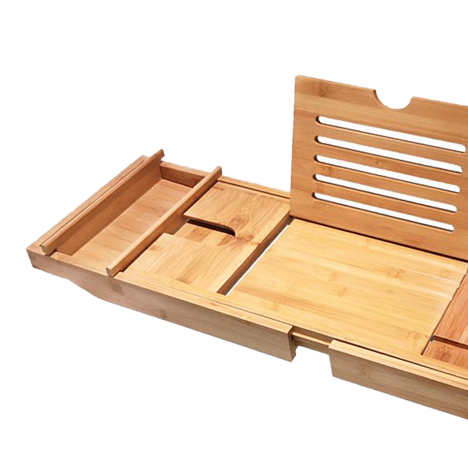 Bath Caddy Tray - Organizzatore da bagno regolabile, vassoio espandibile