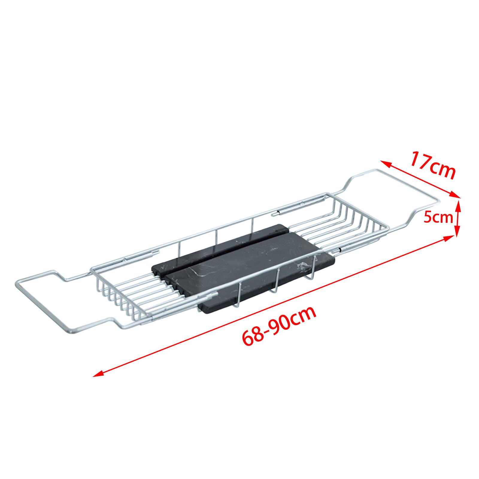Bath Caddy Tray - Vassoio per Vasca da Bagno, Mensola