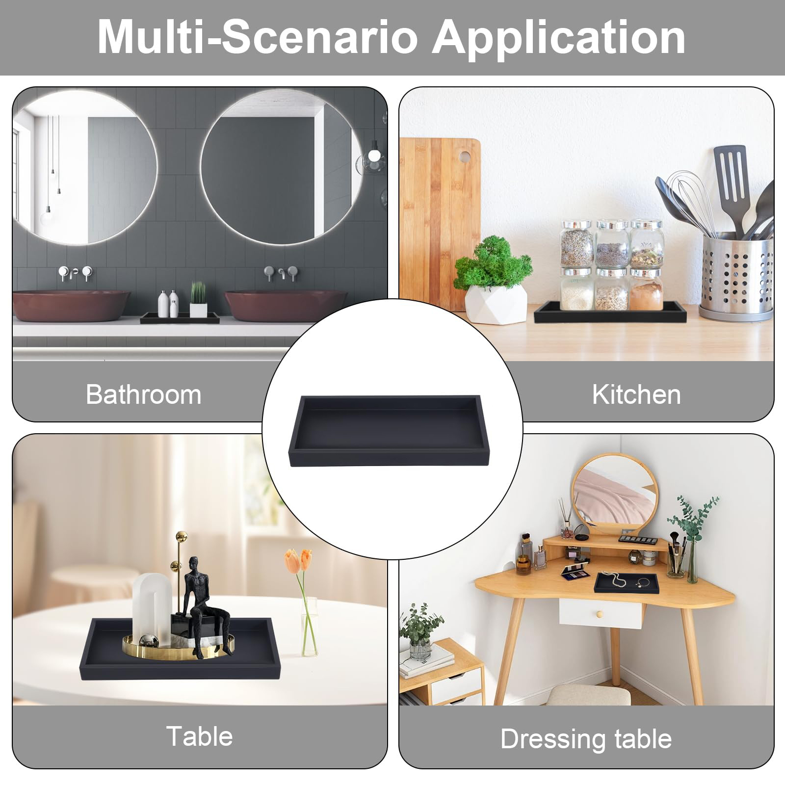 Vassoio da appoggio per bagno, - Zara Home Bathroom Tray recensione e prezzo