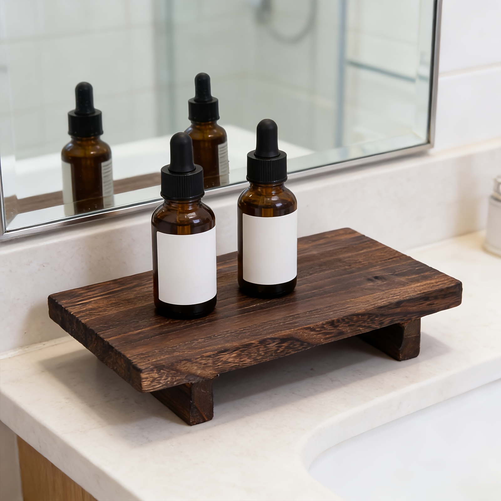 Vassoio Decorativo in Legno Vi - Zara Home Bathroom Tray recensione e prezzo