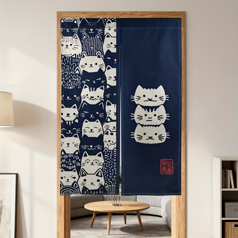 VIKAMA Cute Cat Half Curtain i - Home Bathroom Partition recensione e prezzo