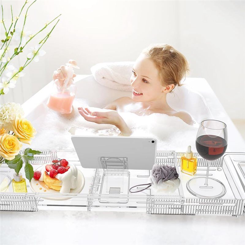 AEE2-Vassoio portaoggetti espa - Bath Caddy Tray recensione e prezzo