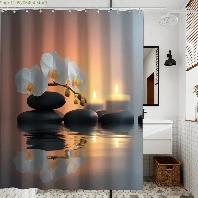 Tenda da doccia Zen Orchid and - Home Bathroom Design Ideas recensione e prezzo