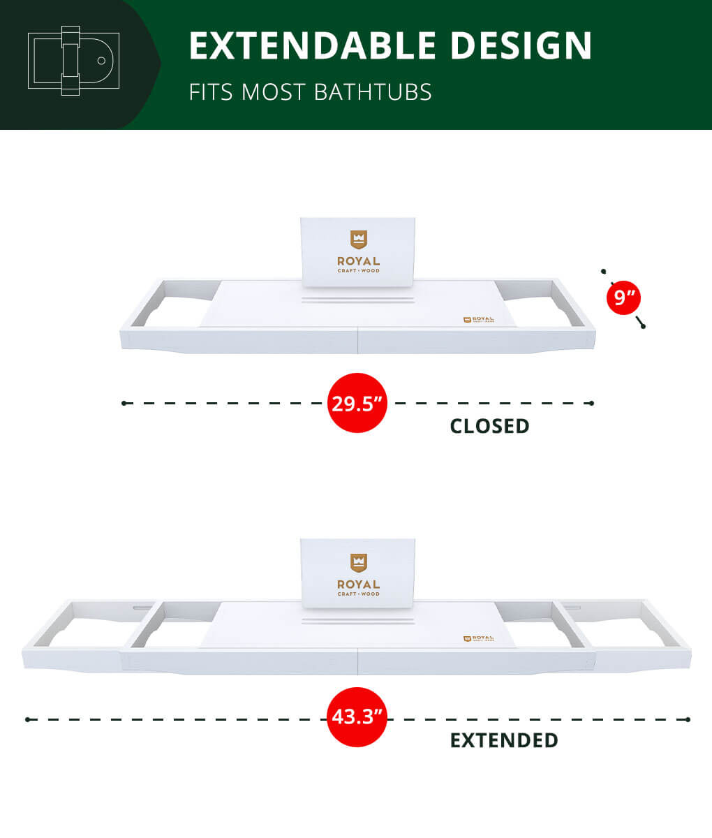 Lussuoso Vassoio Espandibile i - Bath Caddy Tray recensione e prezzo