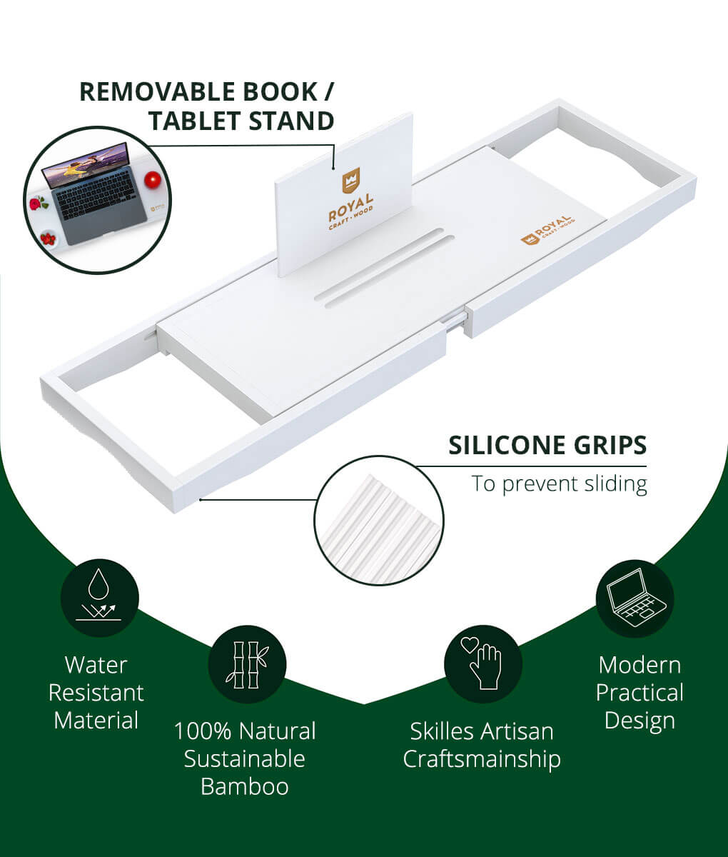 Lussuoso Vassoio Espandibile i - Bath Caddy Tray recensione e prezzo