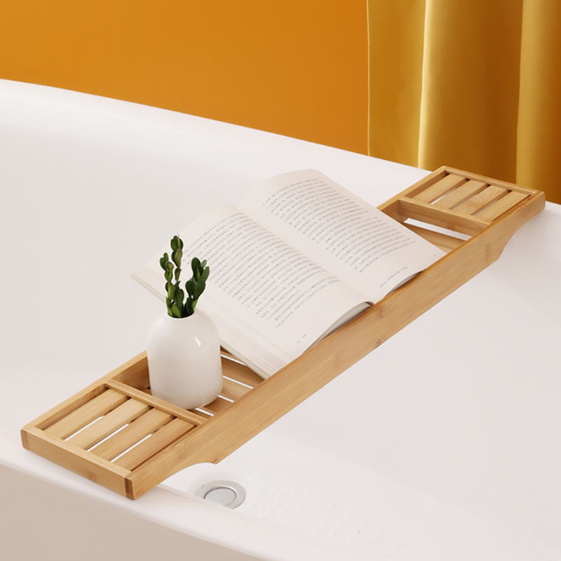 1PC Bamboo Extension antiscivo - Bath Caddy Tray recensione e prezzo