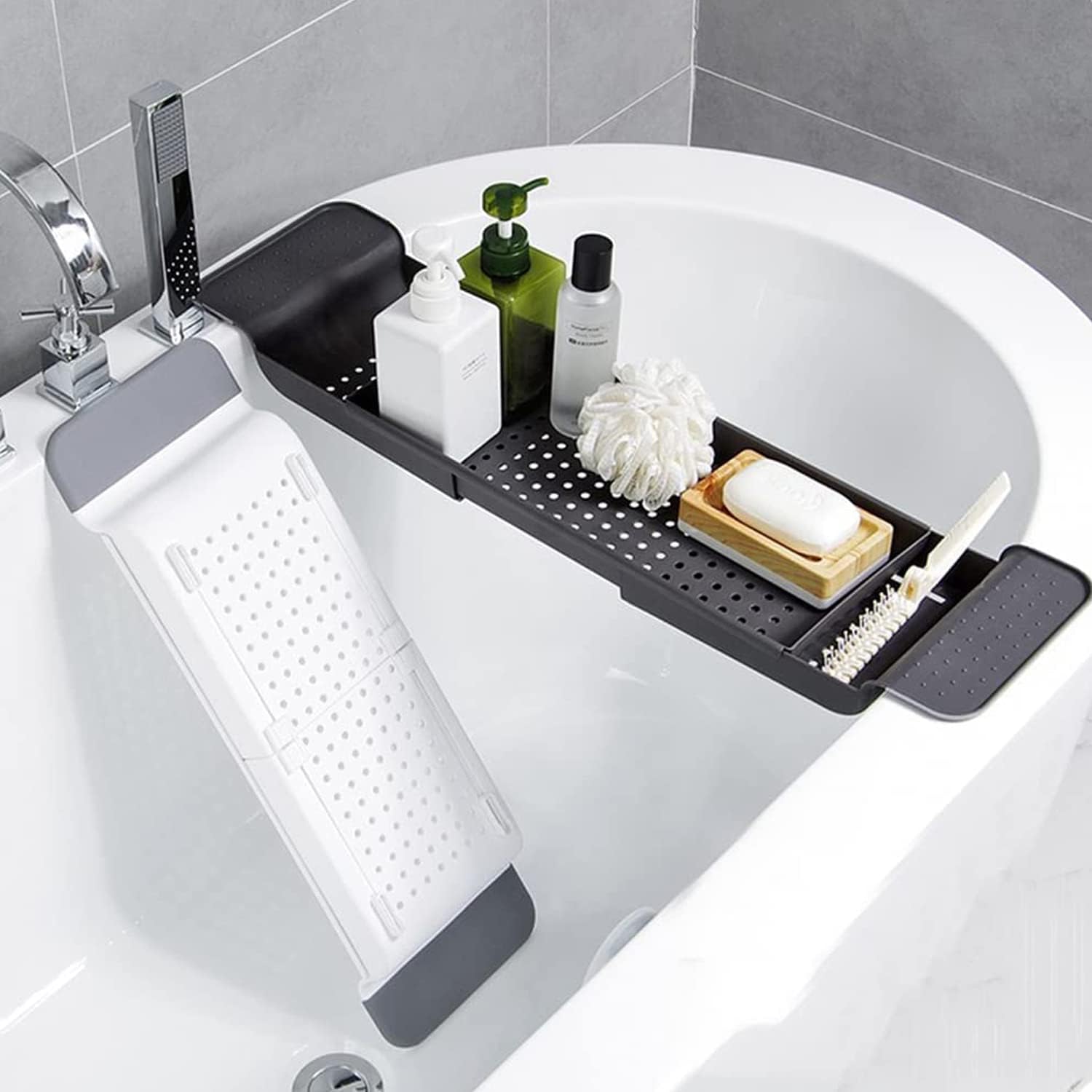 Vassoio Portaoggetti Espandibi - Bath Caddy Tray recensione e prezzo